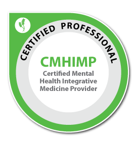 Certified Mental Health Integrative Medicine Provider Stamp